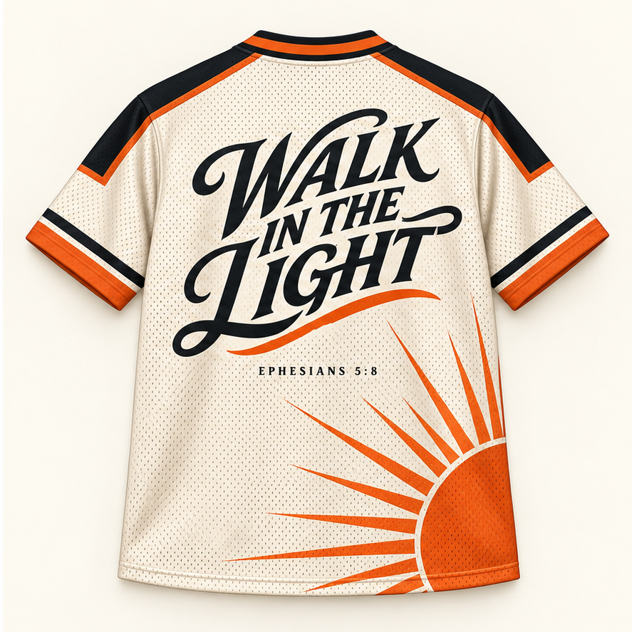 Children of Light — Track Jersey — back — digital product visualization