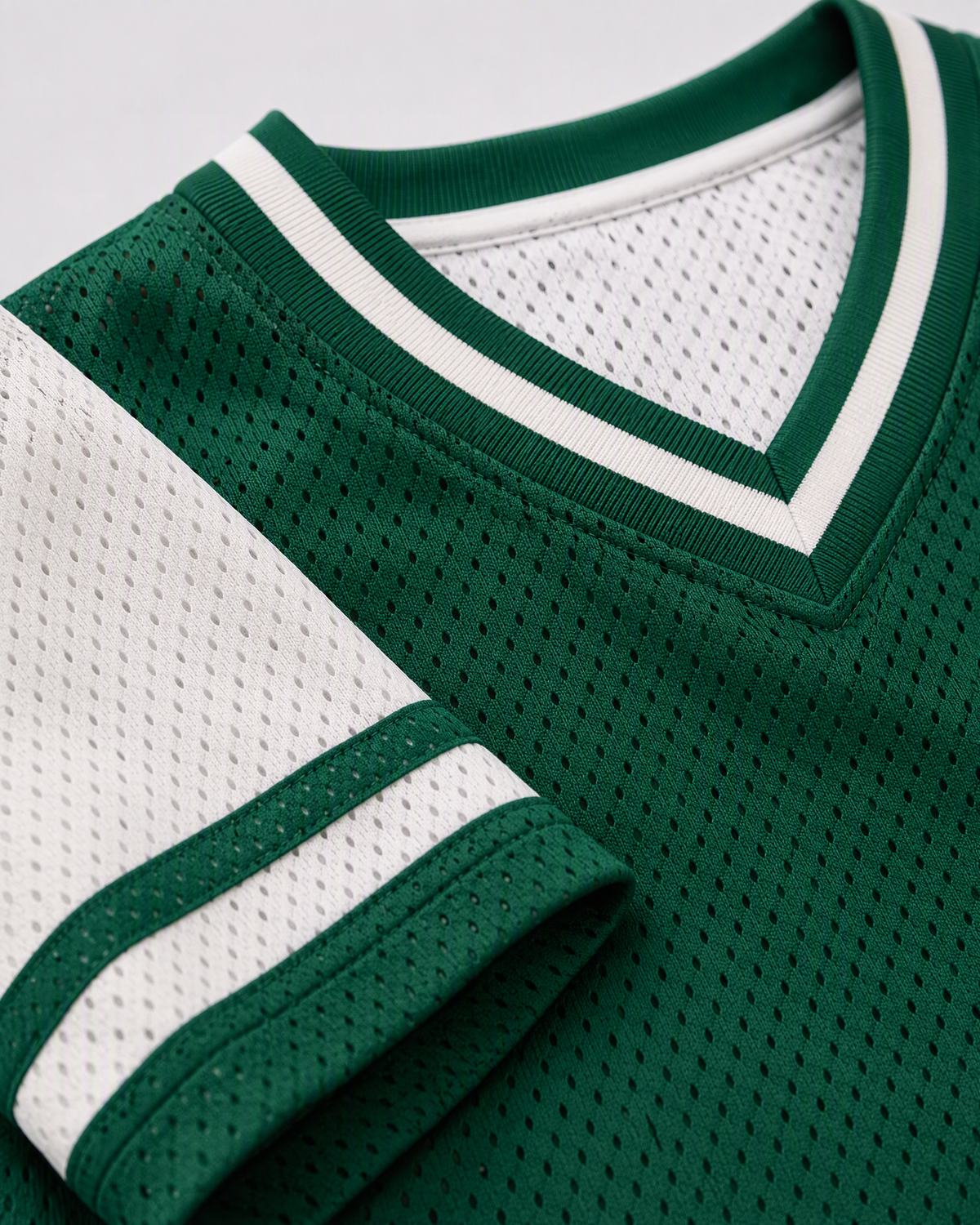 Naija Eagles 40 — Nigeria Faith Jersey — detail sleeve — digital product visualization
