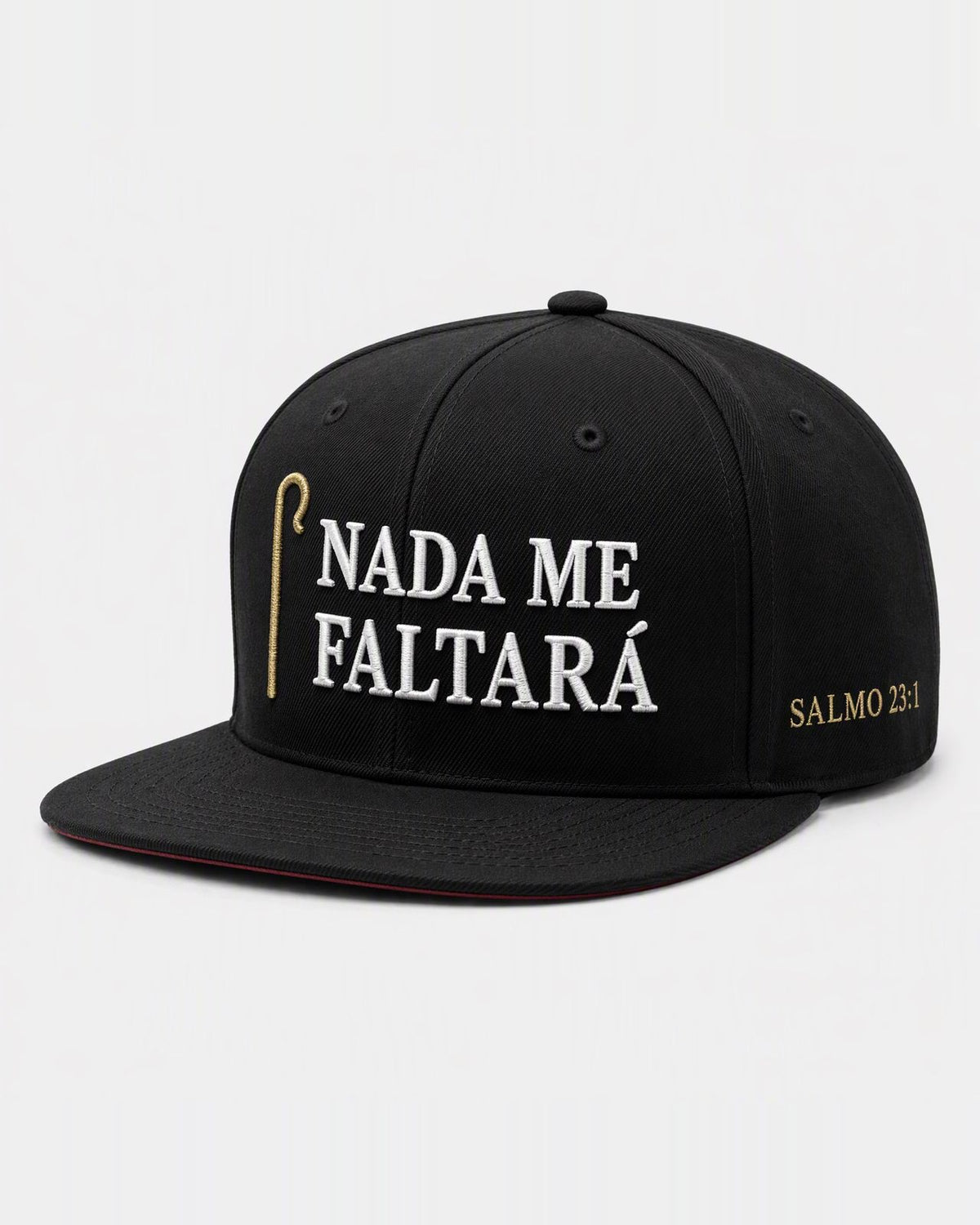 Gorra El Buen Pastor — Plana (flat brim snapback)