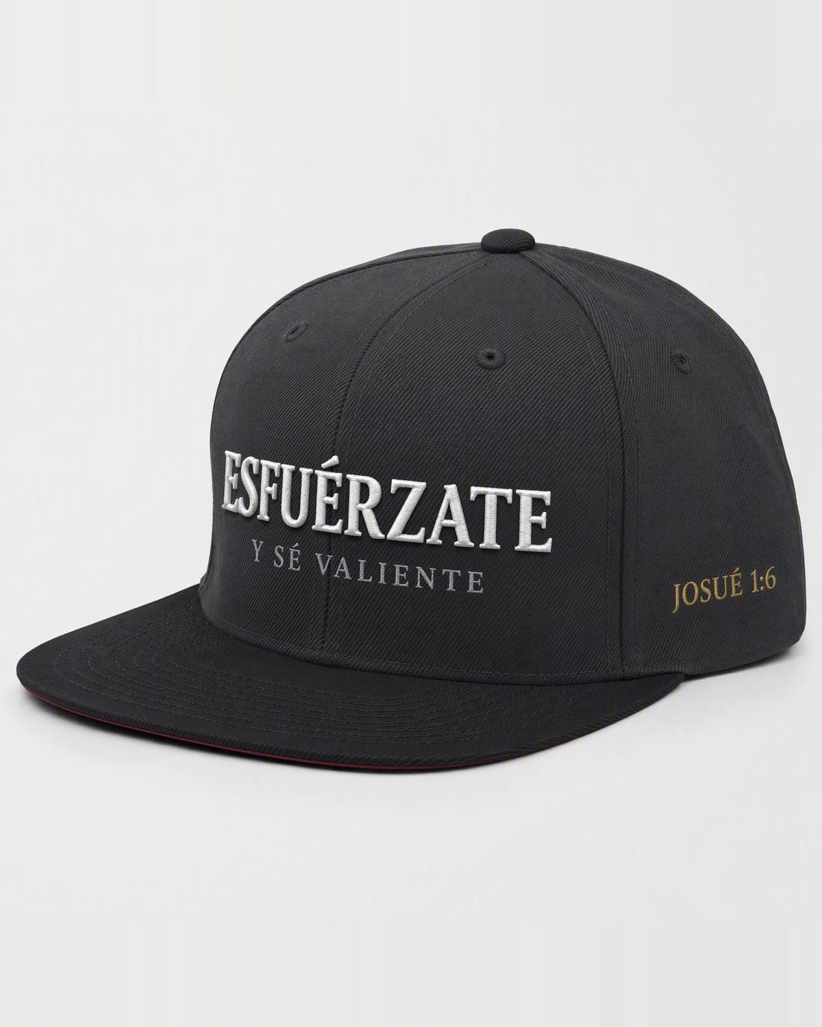 Gorra Esfuérzate — Plana (flat brim snapback)