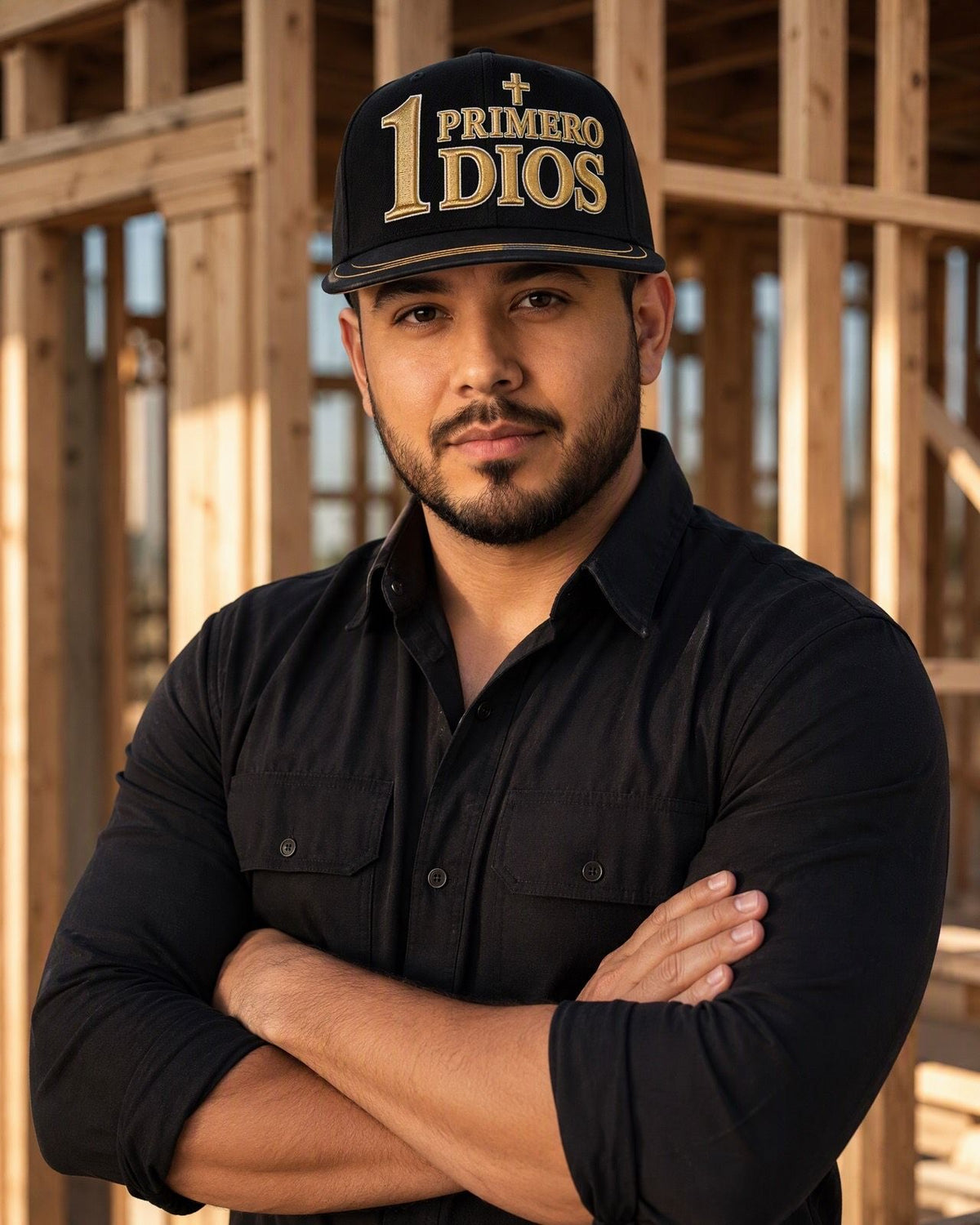 Gorra Primero Dios worn