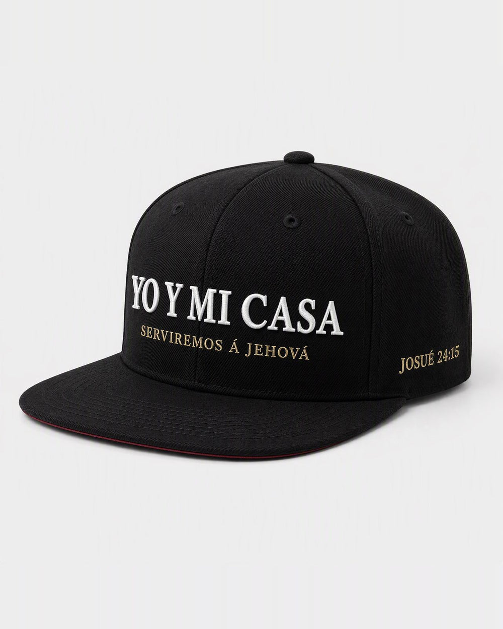 Gorra Yo y mi Casa — Plana (flat brim snapback)