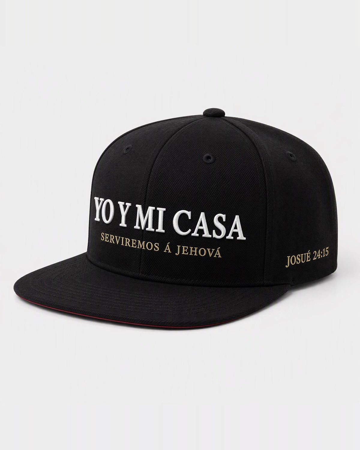 Gorra Yo y mi Casa — Plana (flat brim snapback)
