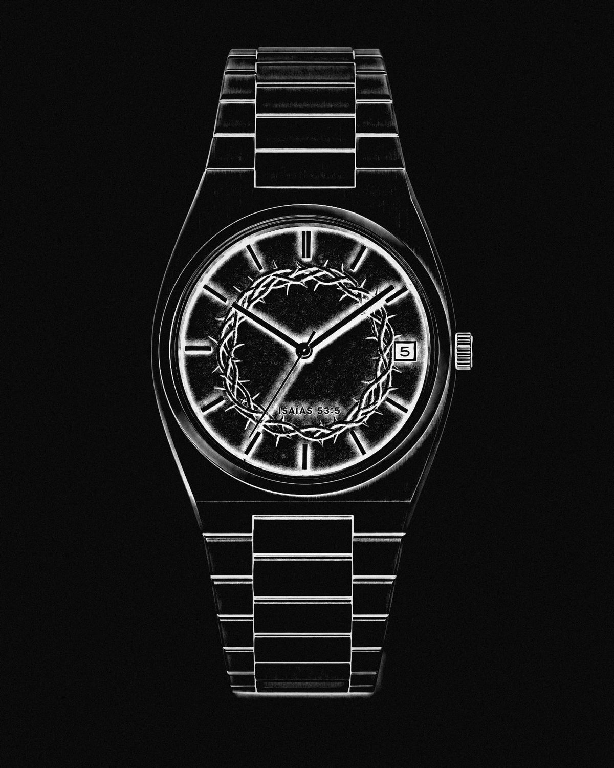Corona dial drawing