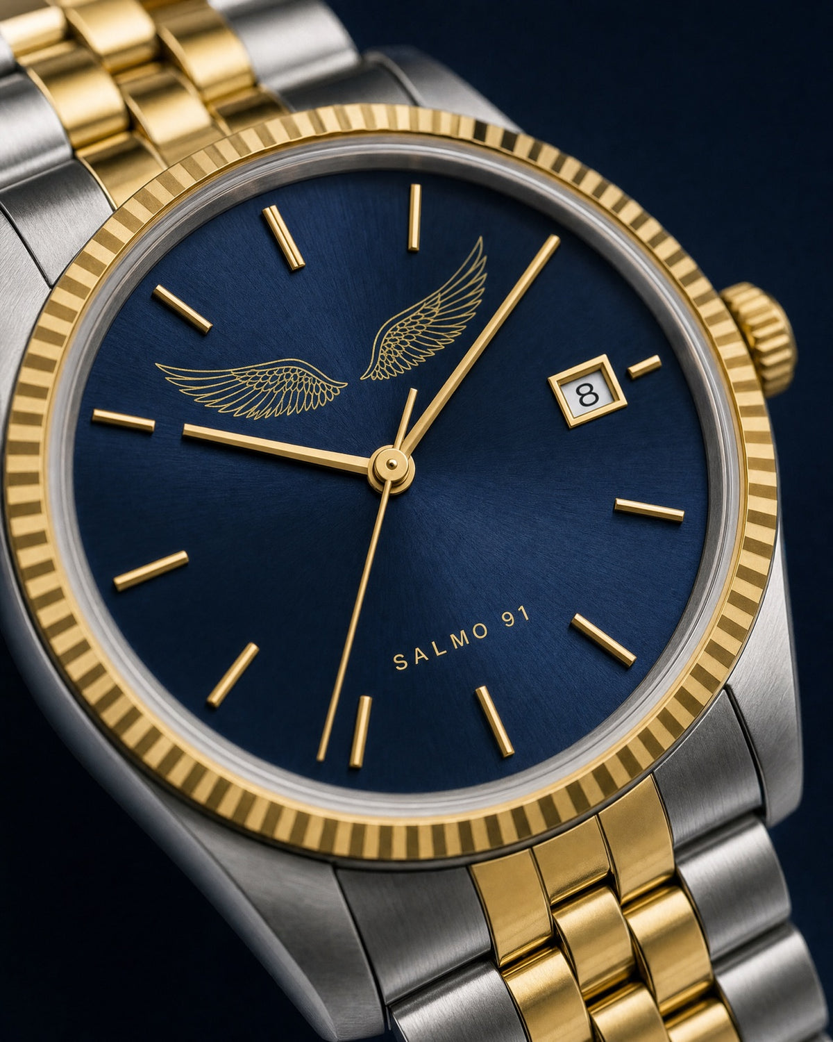 Salmo 91 dial close-up with Salmo 91:1